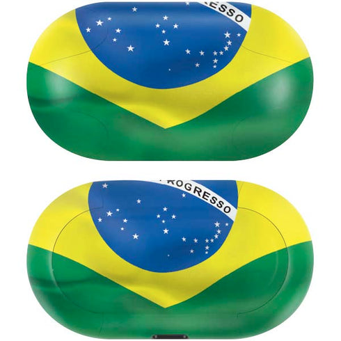 Brazil Flag Galaxy Buds Skin